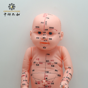 Enfant Poupée Humain Infantile Pédiatrique Tuina Corps Moxibustion Simulation Modèle <span class=keywords><strong>Acupuncture</strong></span> Pratique Outil - Product Image 3