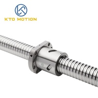Ball Screw Baja Struktural Paduan KTO SFU1204 SFU1605 SFU2005 dengan Ball Nut