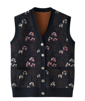 Gilet pour femmes, vêtements supplémentaires, veste intérieure pour mère, grand-mère, printemps, automne et hiver, vêtements d'extérieur, pull
