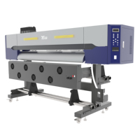 3.2m 1.8m 1.6m imprimante d'autocollants en vinyle PP uv impression grande imprimante extérieure rouleau UV ro rouleau Machine pour toile