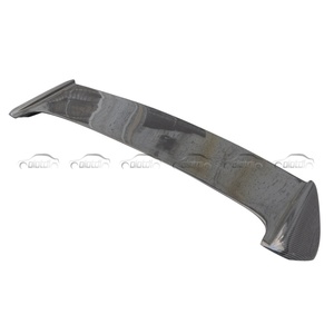 Alerón Trasero de Fibra de Carbono con Luz LED Estilo JS, Alerón Tipo Cola de Pato para Subaru Impreza WRX STI 2001-2009 - Product Image 4