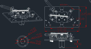 آلية ملف لولبي لبوابة ذات ارتفاع كامل و دوران 90 درجة - Product Image 4