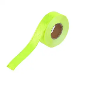 Green and yellow reflective warning tape reflective tape night safety luminous PVC safety vest belt