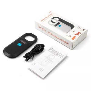 Lector de Microchip <span class=keywords><strong>RFID</strong></span> de Mano de Alta Sensibilidad de 134.2Khz, Escáner de Radiofrecuencia para Etiquetas de Animales, Microchip para Mascotas, para Perros y Gatos - Product Image 3