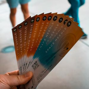 Upload Your Design Custom Tickets for Events, Personalized Raffle Tickets with Tear-Away Stubs
