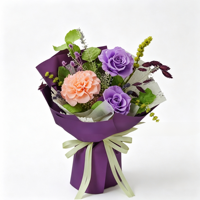 Boîte cadeau de bouquet de fleurs éternelles naturelles préservées faites à la main, longue durée (3-5 ans), pour la Saint-Valentin et la décoration de remise de diplôme