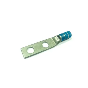 Double hole blue color code battery lug terminal with inspection window
