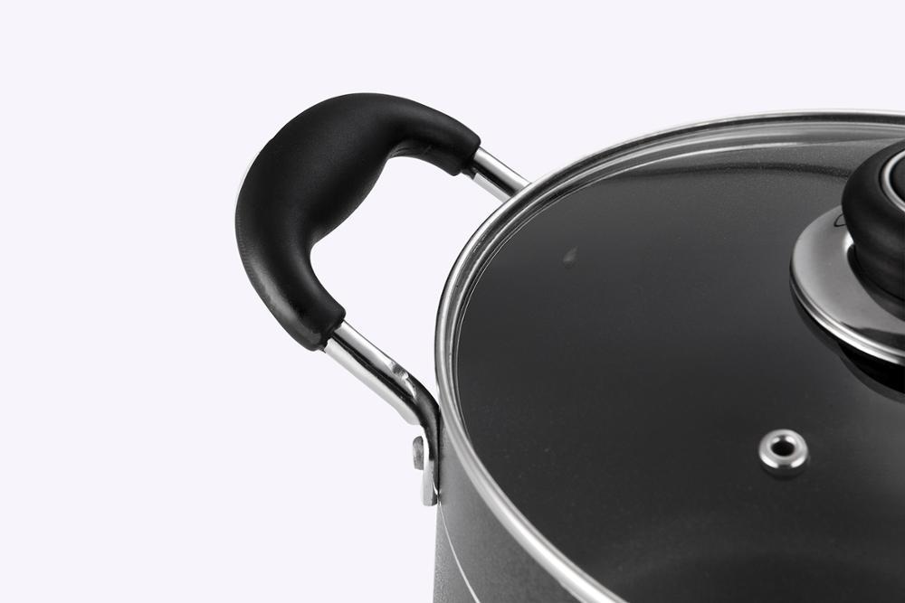 7 Pcs High Quality Aluminum Pots and Pans Non-stick Kitchen Pots Cookware Sets · image 5