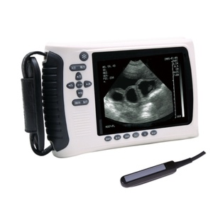 Appareil d'échographie vétérinaire compact, portable, sans fil, scanner vétérinaire portable pour <span class=keywords><strong>test</strong></span> de grossesse chez les vaches, les chèvres, les porcs, les moutons, les chats, les chiens - Product Image 1