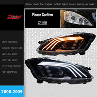 Phare avant modifié pour Mercedes-Benz Classe S W221 06-12, ensemble projecteur LED DRL à trois yeux