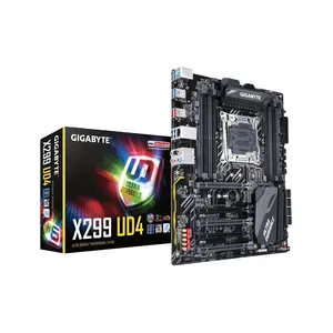 Материнская плата X299 UD4 Pro Intel LGA 2066 Core i9 ATX 2 M.2 USB 3,1 gen 2 Type-A/RGB Fusion