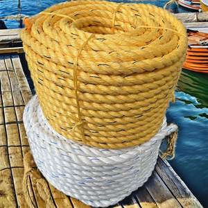 MULTIROPES Yellow Green Blue PP Twist Rope 8-32mm Eco-Friendly Industrial Marine Rock Climbing Safety Dynamic Sling Outdoor - Product Image 1