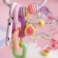 Mini Hart Guave Voedsel Spel Fruit Gesneden Sieraden Decoratie DIY Handgemaakte Hars Versiering Hanger