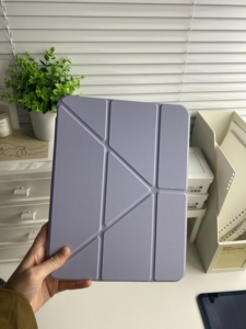 2024 Nueva funda para tableta Funda delgada Totalmente transparente <span class=keywords><strong>Y</strong></span> funda plegable para <span class=keywords><strong>iPad</strong></span> <span class=keywords><strong>mini</strong></span> 6 - Product Image 5