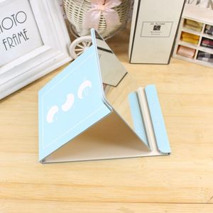 Miroir de maquillage pliable 12x17cm, miroir cosmétique compact et portable pour dortoir, usage étudiant - Product Image 2