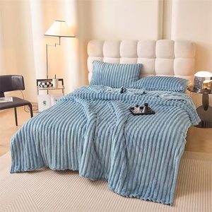 Chăn sofa thêu cao cấp 100% polyester, mùa thu đông, dày dặn, ấm áp, dùng được cho điều hòa, chăn ngủ cho phòng ngủ - Product Image 2