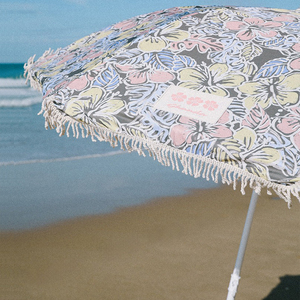 Commercio all'ingrosso 180CM portatile Boho giardino parasole con frangia UV50 + protezione parasole nappe ombrellone spiaggia <span class=keywords><strong>per</strong></span> balcone all'aperto - Product Image 3