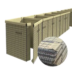 September hot selling factory defensive barrier bastion price for sale gabion barrier of stakes gabion wall barrier