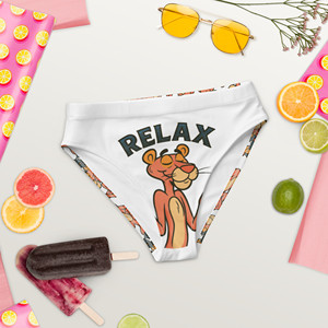Conjunto de Bikini de 2 Piezas Eco Relax para Mujer con Cuello Halter, Recortes y Estampado Digital 3D de Flores Transpirable - Product Image 1