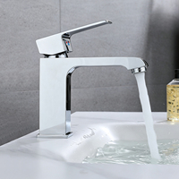 Robinet de lavabo de salle de bain à montage sur comptoir, à un seul trou, en laiton massif, homologué CUPC, de qualité supérieure