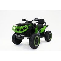 Quad à pédales pour enfants 12V avec calandre à dents de monstre - 2.4G R/C