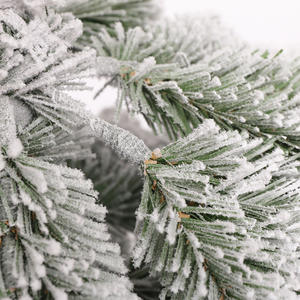 Árbol de <span class=keywords><strong>Navidad</strong></span> Delgado de 1.2-2.4m, Árbol de <span class=keywords><strong>Navidad</strong></span> Delgado y Esbelto Preiluminado con Luces LED para Decoración de Sala de Estar - Product Image 4