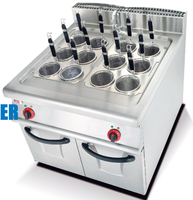 Cuiseur à pâtes électrique autonome OUTE OT-890, en acier inoxydable SUS304/201, équipement de cuisine professionnel, cuiseur à nouilles, 12 paniers, 16 kW