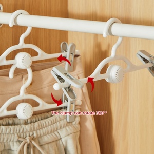 Trousers Pant <b>Hanger</b> Adjustable for Scarf Jeans Trousers Leggings Durable Dehumidifying Sachet Pants Rack - Product Image 5