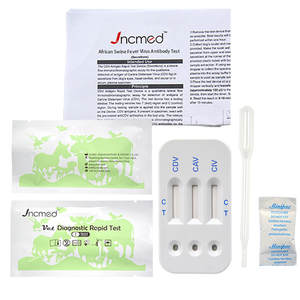Jncmed diagnóstico rápido combinado veterinário Cdv Ag + cav Ag + civ AgTest do teste Jncmed - Product Image 2