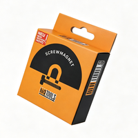 Cajas de Papel Laminado Mate Ecológicas Personalizadas con Orificio para Colgar, para Accesorios de Herramientas y Productos Digitales Portátiles
