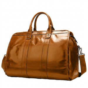 Bolsas de Viaje de Cuero Personalizadas con su Propio Logotipo, Material de la Mejor Calidad, Cierre de Cremallera, Etiqueta Privada - Product Image 5
