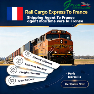 Agent maritime France Port de Marseille Fos <span class=keywords><strong>Rouen</strong></span> Transport ferroviaire Logistique Expédition porte-à-porte Transport maritime - Product Image 1
