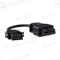 Cable de diagnóstico OBDII para Vocom II 88890300 Truck Scanner Cable de conexión de 16 pines Garantía de 1 año