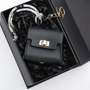 Porte-sac de merde pour chiot en cuir Pu distributeur de sac de merde pour chien vente en gros de sac de merde de chien en cuir végétalien - Product Image 2