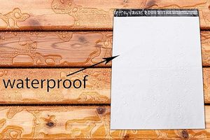 Enveloppe en polyéthylène Huamaohengchun 19x24 pouces, 2,3 MIL, robuste, de qualité supérieure, auto-adhésive, imperméable, écologique, recyclable, résistante aux déchirures - Product Image 6