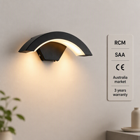 Applique murale LED extérieure RCM SAA CE et lampe murale LED pour extérieur