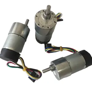 רעש נמוך באיכות גבוהה 12v 24v Dc Gear מנוע חשמלי אופניים וסירה