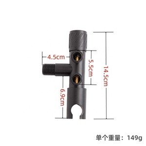<span class=keywords><strong>Séparateur</strong></span> <span class=keywords><strong>de</strong></span> douche pour toilettes, robinet d'angle double commande, sortie double, support <span class=keywords><strong>de</strong></span> chasse d'eau pour salle <span class=keywords><strong>de</strong></span> bain - Product Image 4
