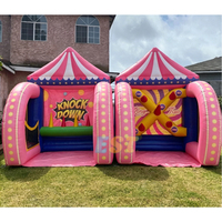 Jeux Gonflables de Carnaval en PVC : Basket, Football, Tir et Fléchettes Personnalisables