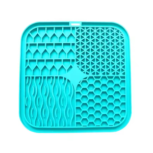 Silicone Dog Lick Mat for Anxiety Relief, Slow Feeding Pet Mat with Suction <b>Cups</b> BPA Free Dog Enrichment Toy OEM Wholesale - Product Image 6