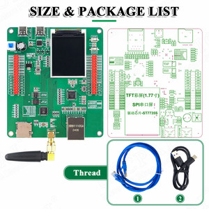 Carte de développement <span class=keywords><strong>ESP32</strong></span> S3 avec écran LCD de 1,77 pouce, module WiFi BT 2,5 dBi, Type-C, IA, Internet des objets, <span class=keywords><strong>W5500</strong></span>, ETH, N16R8, CH340K - Product Image 6