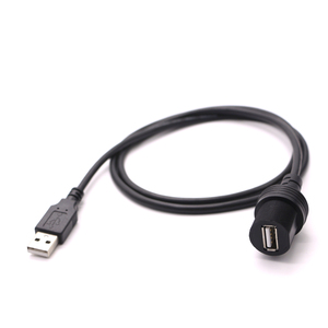 High Level Waterproof IP68 Cable <b>USB</b> <b>2.0</b> Male to Female Data Cable for Outdoor - Product Image 3