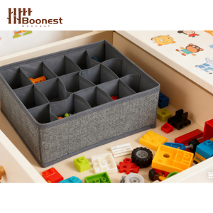 Foldable and Durable Fabric Underwear <strong>Organizer</strong> Adjustable Sock <strong>Organizer</strong> Wardrobe Neckties <strong>Organizer</strong> <strong>for</strong> Closet Drawer - Product Image 4