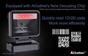 Tốc Độ Cao Scannung Máy Tính Để Bàn Máy Quét A-85 2D Máy Tính Để Bàn Máy Quét Dm Qr Pdf417 Cho Siêu Thị Kho - Product Image 3