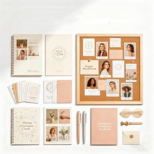Kit de planification des objectifs Premium Vision Board Book avec tableau d'objectifs, ruban décoratif et journal de rêves - Product Image 2