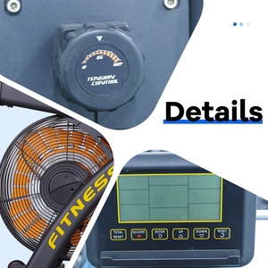 เครื่องออกกำลังกายแบบพายเรือลมสำหรับยิมเชิงพาณิชย์ คุณภาพสูง ปรับแต่งได้ เครื่องพายเรือลมแบบเบาสำหรับพายเดี่ยว - Product Image 4