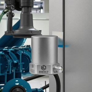 مقياس التسارع الكهرضغطي أحادي المحور PE جهاز إرسال محول لقياس الاهتزاز والصدمات ومراقبة المحرك - Product Image 5