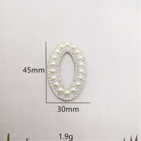 Chiffres en strass argentés et perles blanches 0-9, numéros scintillants sur fond blanc, appliques en perles, appliques en strass alphabet pour vêtements