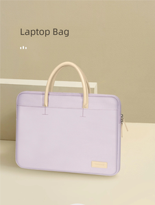 Colección <span class=keywords><strong>Cartera</strong></span> de tendencias de moda con cierre abierto para <span class=keywords><strong>mujer</strong></span>, maletín y bolsas para ordenador portátil con asa suave para llevar ordenador - Product Image 4