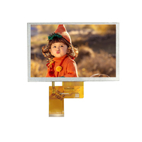 5 Zoll TFT LCD Displaymodul 800x480 Auflösung Touchscreen für Tragbare Monitore und Industriesteuerungen
